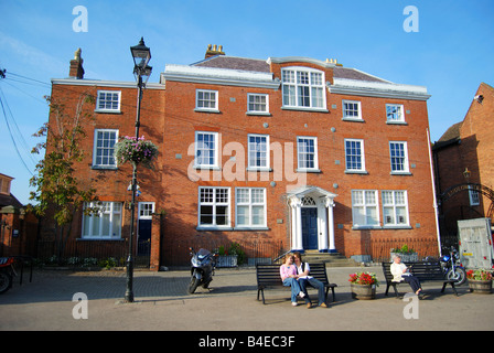 Ludlow College, Schlossplatz, Ludlow, Shropshire, England, Vereinigtes Königreich Stockfoto