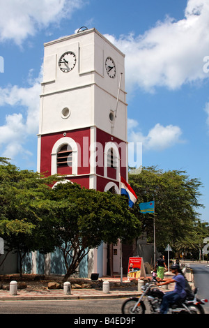 West Indies Aruba Oranjestadt Turm Stockfoto