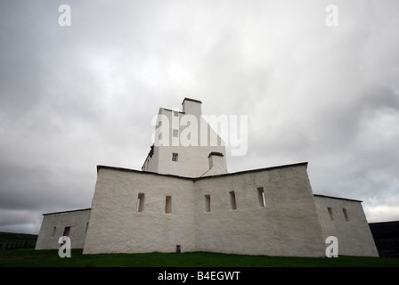 Gesamtansicht der Corgarff Castle Strathdon Aberdeenshire in den Cairngorms National Park in Schottland Stockfoto