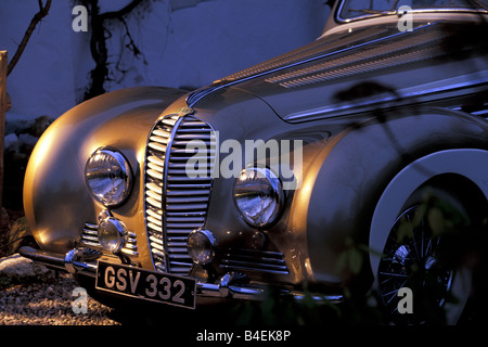 Auto, Delahaye 135 M Henri Chapron, Baujahr 1948, Oldtimer, Cabrio, 1940er Jahre, vierziger Jahre, stehend, schräg vorne, vorne Stockfoto