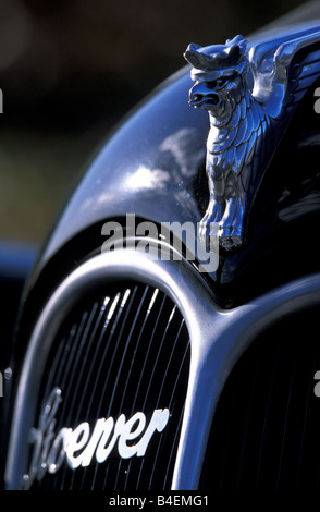 Auto, Stoewer Arkona, ca. Baujahr 1939-1945, Oldtimer, 1930er Jahre, 30er Jahre, 1940er Jahre, vierziger Jahre, grün-schwarz, Cabrio, de Stockfoto