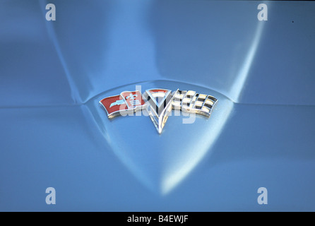 Chevrolet Corvette Sting Ray, Baujahr 1963 Stockfoto