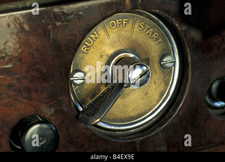 Auto, Alvis, Oldtimer, Limousine, schwarz, Baujahr 1940, 1940er Jahre, vierziger Jahre, Detail, Details Stockfoto