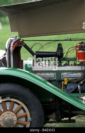 Auto, Chrysler 65, Oldtimer, Baujahr 1928, Cabrio, Motorraum, Motor, Technik, technische, technisch, Acc Stockfoto