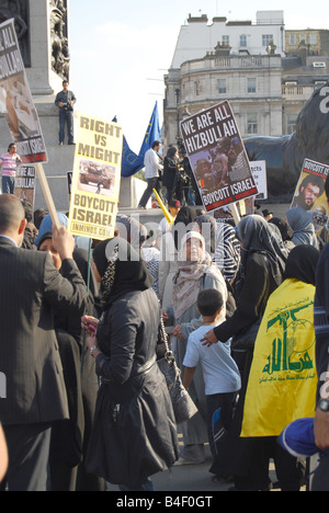 Al-Quds-Demonstration Trafalgar Square in London Stockfoto