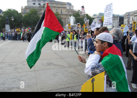 Islamische "al Quds" Trafalgar Square Muslime Stockfoto
