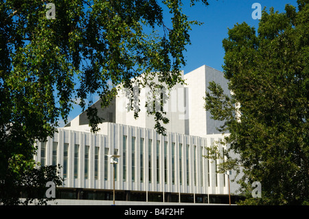 Finlandia Talo Finlandia-Halle, entworfen von Alvar Aalto Helsinki Finnland Stockfoto