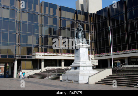 Civic Büros Guildhall Square Portsmouth Hampshire England Stockfoto