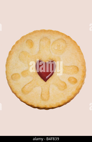 Jammie dodger Stockfoto