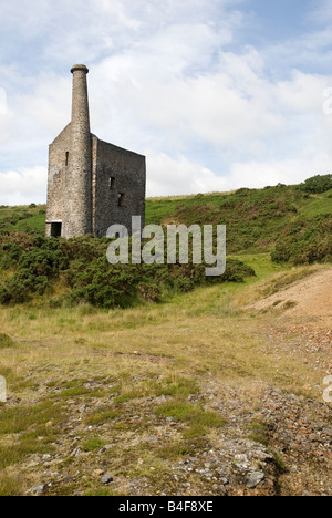 Wheal Betsy Motor Haus Ruine, Dartmoor National Park, Devon, England Stockfoto