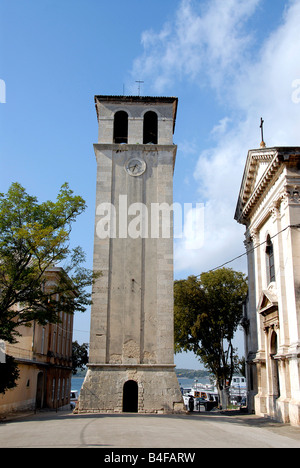 Campanile und Kathedrale Pula Kroatien Stockfoto