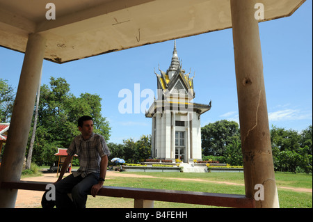 Die Website von Choeung Ek die Tötung Felder 12km außerhalb von Phnom Penh Kambodscha 25 09 2008 Stockfoto