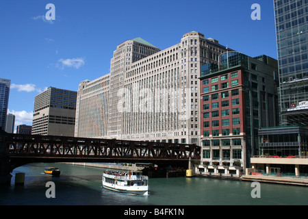 Merchandise Mart, Chicago, Illinois. Stockfoto