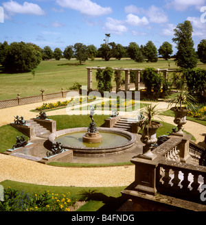 UK England Isle of Wight East Cowes Osborne House Victorian königlichen Schlossgarten Stockfoto