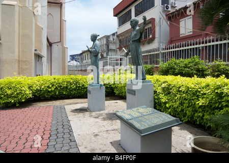 Statue des Hl. Franz Xaver Stockfoto