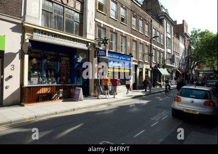 Tin Pan Alley, Dänemark Street, London Stockfoto