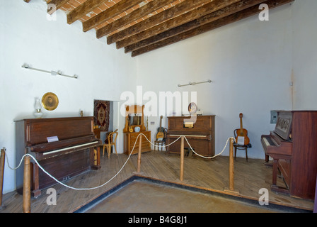 Museo De La Musica in El Triunfo in Sierra De La Laguna in Central Cape Baja California Sur, Mexiko Stockfoto