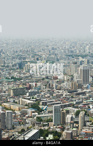 Blick über Bezirk Shinjuku, Tokio Stockfoto