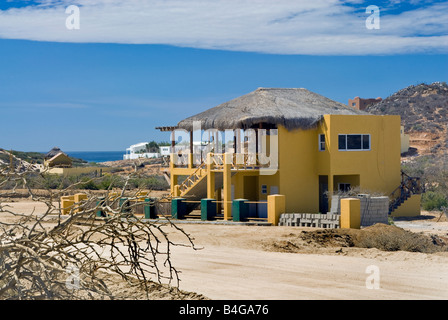 Neue Ferienhäuser in der Nähe von Santa Cruz Zacaticas östlich von San Jose del Cabo in Baja California Sur, Mexiko Stockfoto