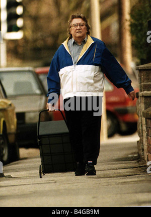 Peter Adamson Schauspieler und ehemaliger Star der TV-Sendung Coronation Street Stockfoto