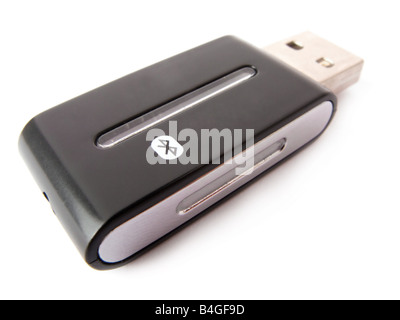 Bluetooth-Stift in einem weißen Hintergrund isoliert Stockfoto