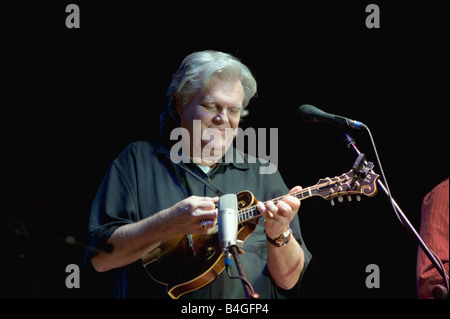 Grammy Gewinner Bluegrass und Country-Künstler Ricky Scaggs in Konzert 31. August 2008 im Columbia County Fair, Chatham, New York, USA. Stockfoto