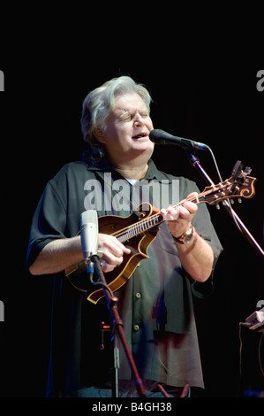 Grammy Gewinner Bluegrass und Country-Künstler Ricky Scaggs in Konzert 31. August 2008 im Columbia County Fair, Chatham, New York, USA. Stockfoto