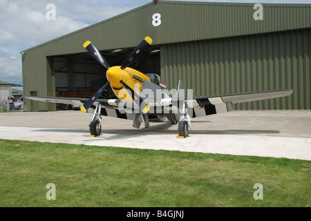 P51-D Mustang G-BTCD wilder Frankie Stockfoto