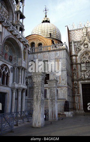 Basilika San Marco und Dogenpalast Stockfoto