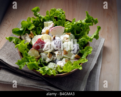 Waldorfsalat redaktionelle Essen Stockfoto