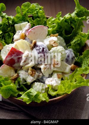 Waldorfsalat redaktionelle Essen Stockfoto