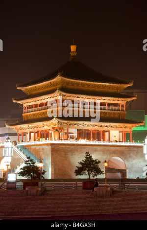 Der Glockenturm, Xian, China Stockfoto