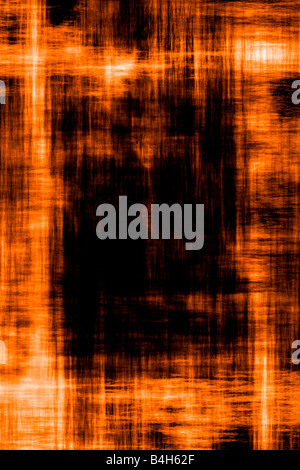 Eine alte Grunge Textur in schwarz und Orange macht einen großen Hintergrund