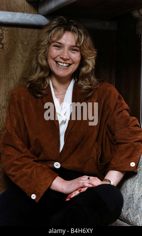 Britische Schauspielerin Amanda Redman Stockfoto