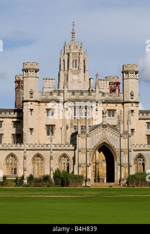 St. Johns College in Cambridge, england Stockfoto