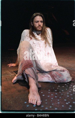 Steve Balsamo Schauspieler als Jesus in Jesus Christ Superstar am Lyceum Theatre Stockfoto