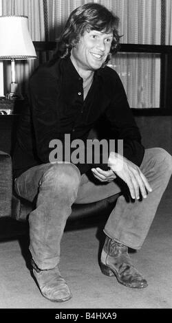 Kris Kristofferson Country-Sänger und Schauspieler 1978 Stockfoto