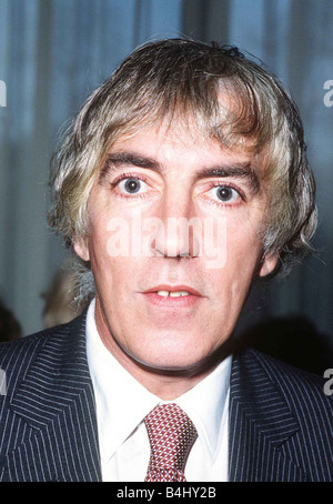 Peter Cook Schauspieler und Komiker Januar 1984 Dbase msi Stockfoto