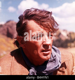 Dezember 1977 Dbase Msi Robert Mitchum, US-amerikanischer Schauspieler Stockfoto