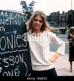 Lindsay Wagner Schauspielerin als Bionic Woman Juni 1976 Dbase Msi Stockfoto