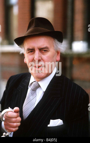 George Cole Schauspieler Mai 1985 Dbase MSI Stockfoto