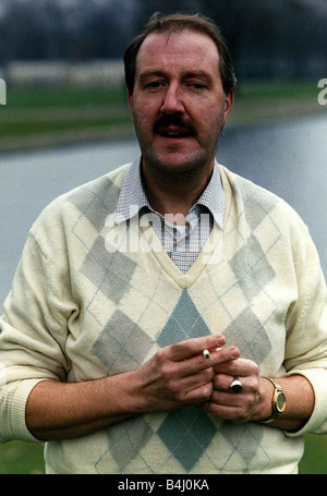 Gordon Kaye die Schauspieler aus der BBC-Sendung Allo Allo im August 1989 Stockfoto