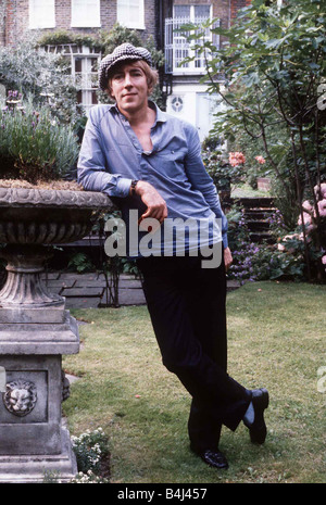 Schauspieler und Komiker Peter Cook August 1980 Dbase MSI Stockfoto