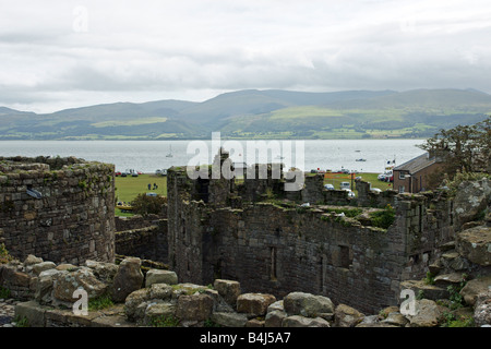 Beaumaris Castle in Anglesey Stockfoto