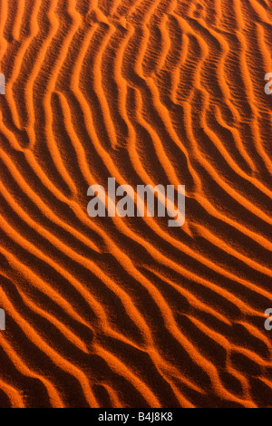 Sand Wellen im Namib-Naukluft-Nationalpark, Namibia Stockfoto