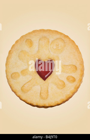 Jammie dodger Stockfoto