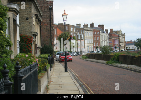 Nördlichen Rand, am Ufer des Flusses Nene in Wisbech, Cambridgeshire Stockfoto