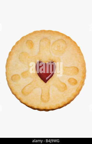 Jammie dodger Stockfoto