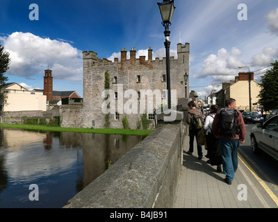 Weiße Burg Athy Co Kildare Ireland Stockfoto