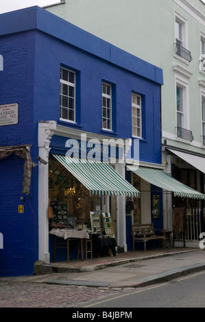 Geschäft in Portobello Road Nottinghill London UK Stockfoto